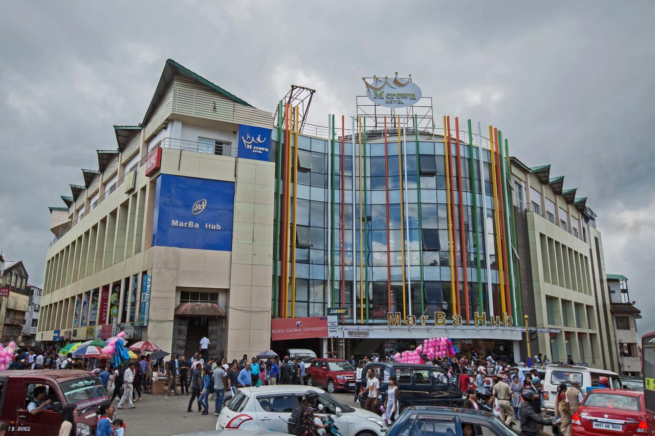 M Crown Hotel Shillong Exterior foto